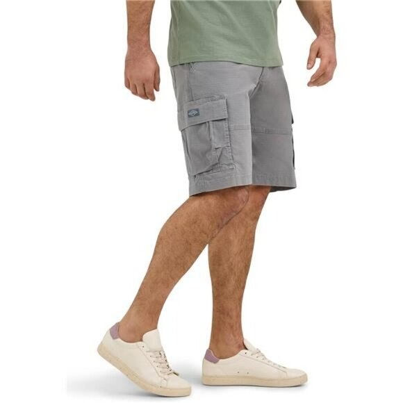 Lee Mens Extreme Motion Cargo Shorts Stretch Waist Moisture Wicking Pockets - Picture 2 of 7